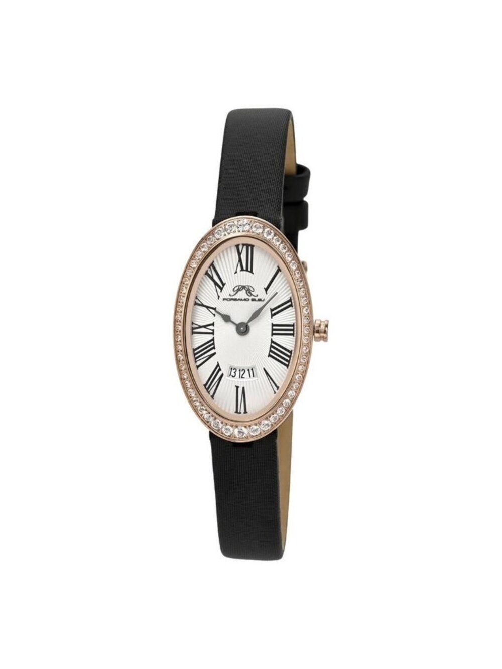 NWT Porsamo Bleu Eloise Quartz White Dial Topaz Ladies Watch